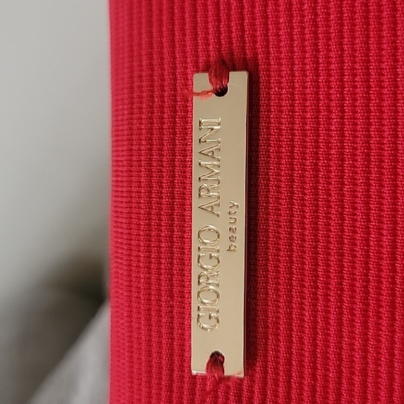 Giorgio Armani ❤ Beauty Canvas Wristlet Size Small - Picture 7 of 9